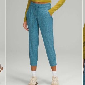 Lululemon Ready to Rulu High-rise Jogger Crop. Like new!